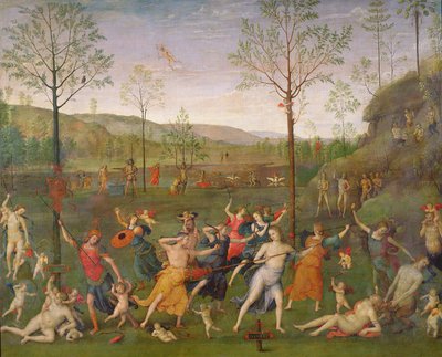 The Battle of Love and Chastity, after 1503 by Pietro Perugino